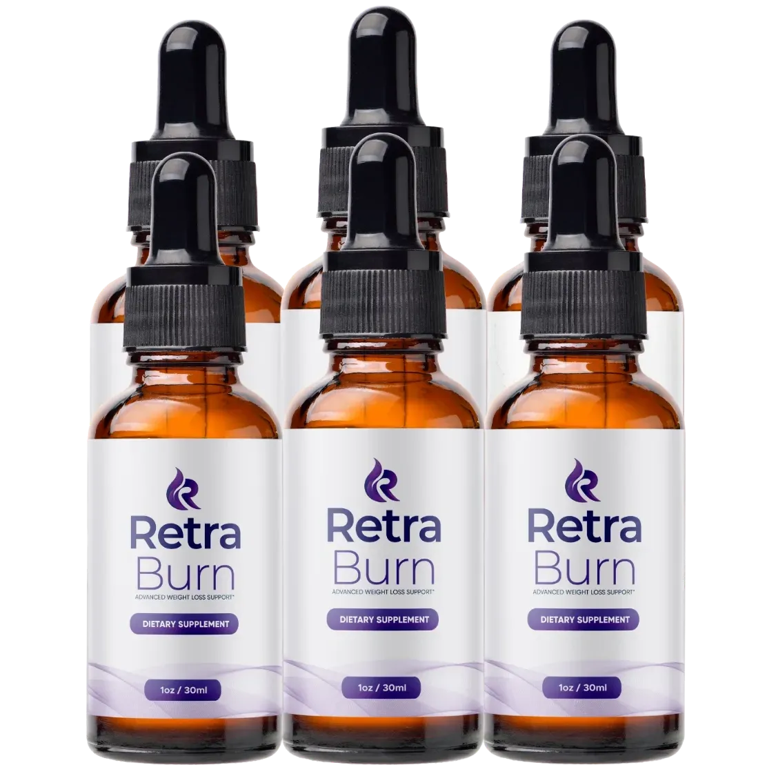 RetraBurn 6 bottle pack — best value 180 day supply